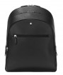 Рюкзак среднего размера Montblanc Sartorial Black с 3 отделениями